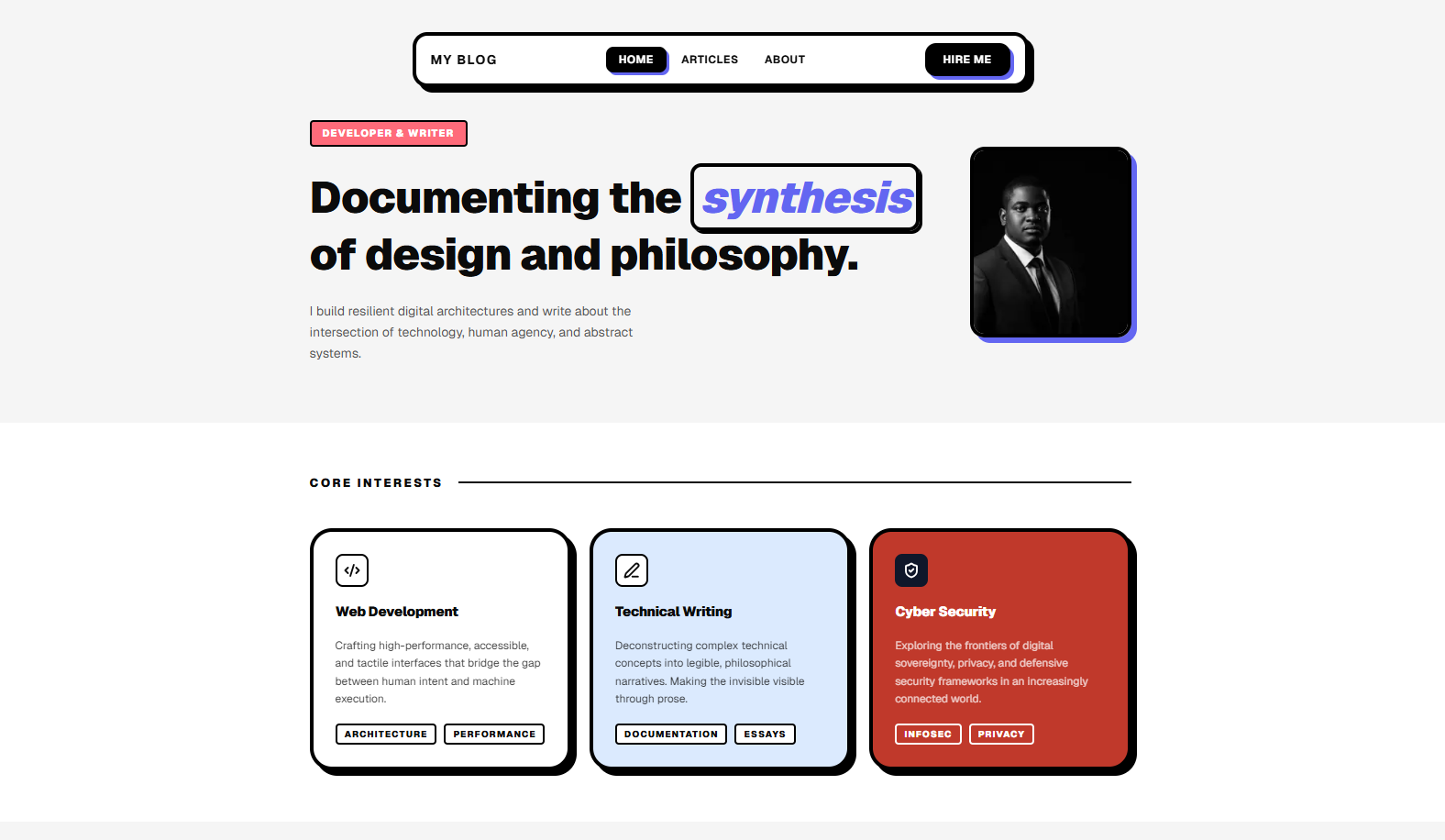 Manuchim.dev — Personal Blog